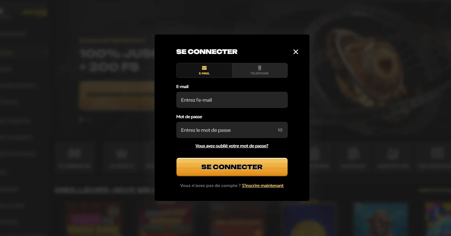 Spinsy Casino connexion : informations requises et procédure à suivre